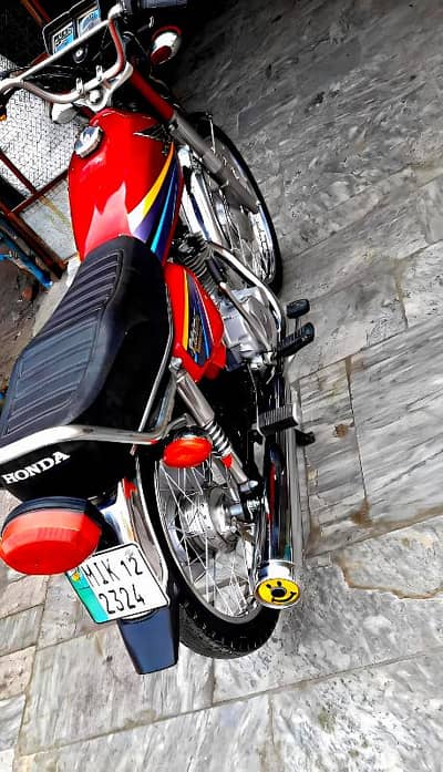 Honda 125cc 2012 Model For Sale CALL number:03460423873