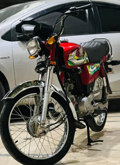Honda CD 70cc for sale urgent frst owner baik Islamabad number model23