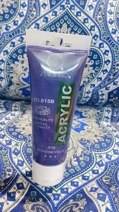 Dioxazine Violet 75 ml Acrylic colour paint