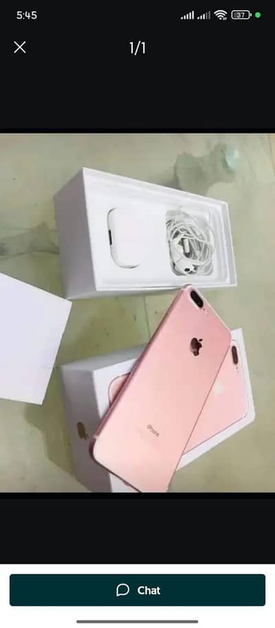 iphone 7 plus 128 GB my WhatsApp number 03410473472