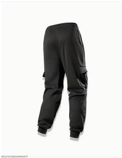 Men's Fleece Plain Trouser *Product Description*: