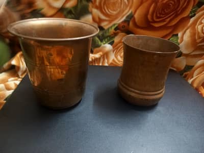 Copper Glasses Never Used