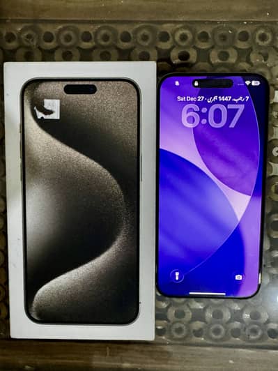 iPhone 15 Pro Max 256 GB | Natural Titanium