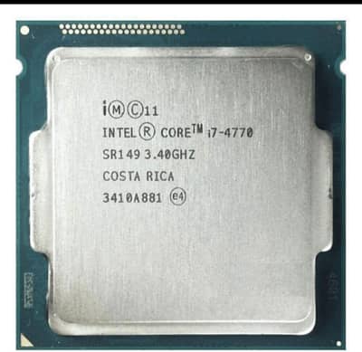 INTEL CORE i7 4770 4th generation processor