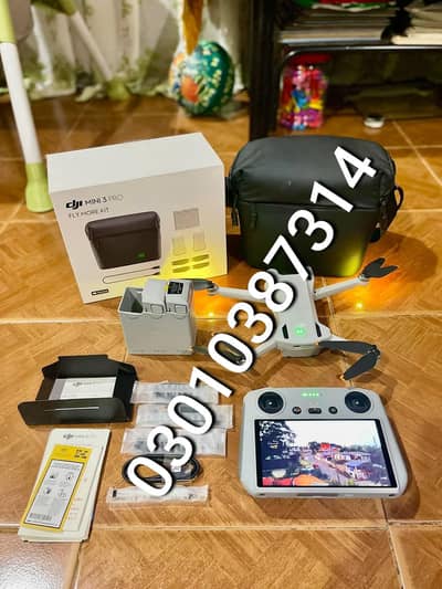 DJI Mini 3 Pro WhatsApp picture ke upar hai