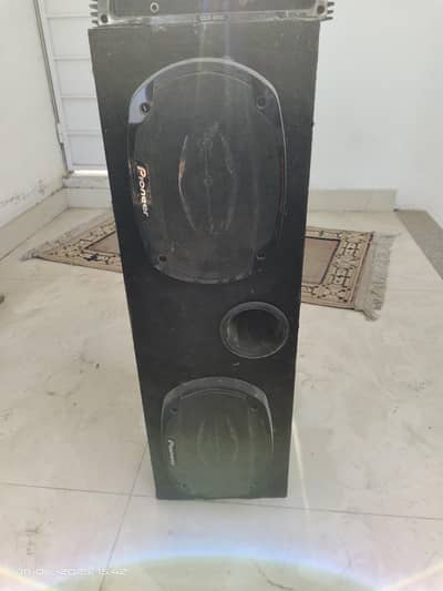 speaker amplifier pioneer CD player