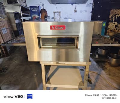 pizza oven conveyor 18 belt titan company fresh import total original