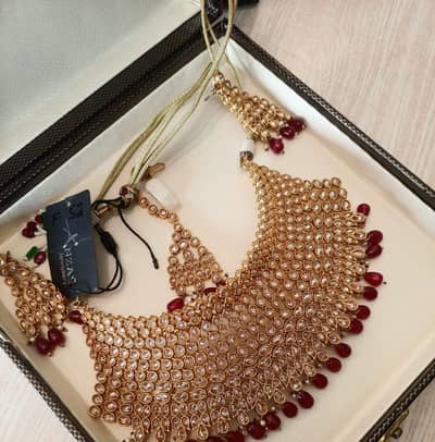 Branded Bridal Set by Anzay Jewelers