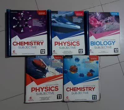 biology, physics, chemistry scholar series 11th & 12th