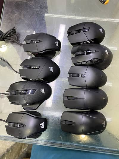 Corsair gaming mouse and keyboard