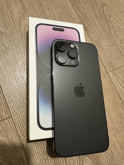 iPhone 14 Pro Max official 256 black physical