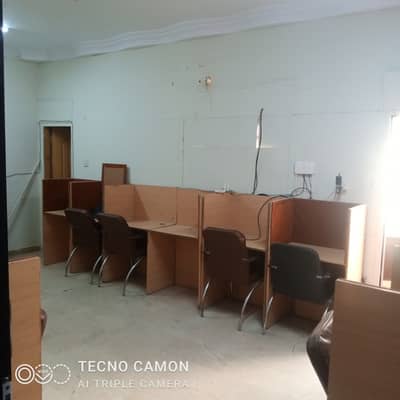 Rent commercial 130ghz ground Alladin k samne Rashid minhas road