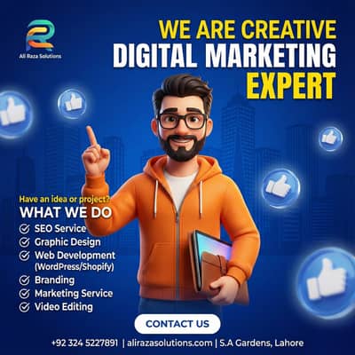 SEO Services, Domain & Hosting, Digital Marketing, Hosting