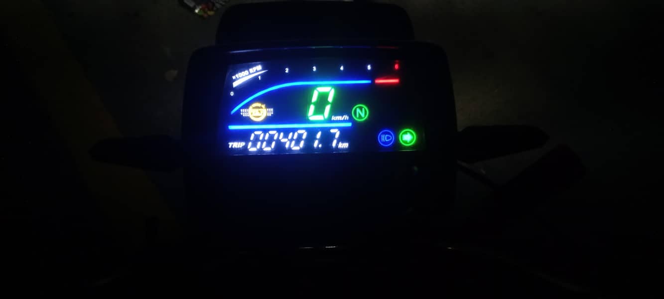 LED speedometer 0