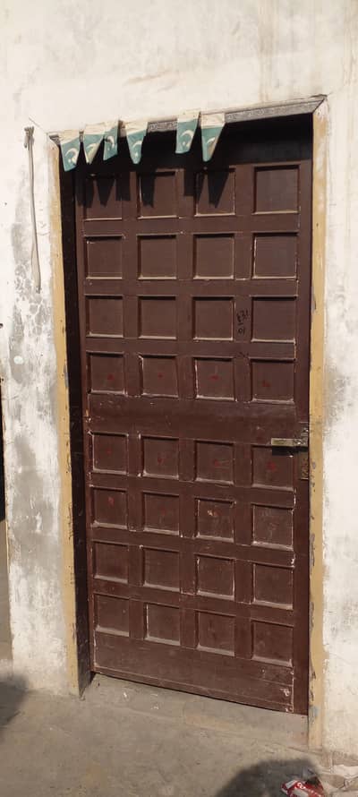 Wood door