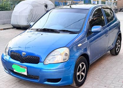Toyota vitz 2002 model 2005 registration