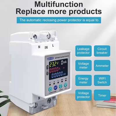 TOMZN 63A WiFi Smart Circuit Breaker