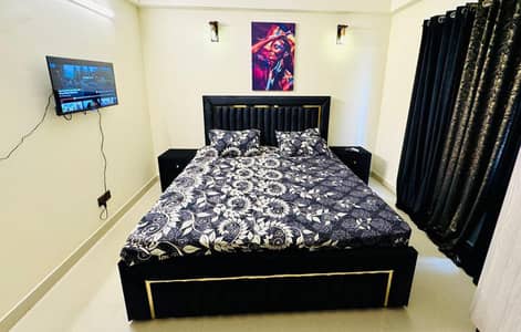 One Bed Luxury Furnished Apartment Available For Rent In Gulberg Greens Islamabad.