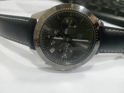 Huge Boss chronograph watch for men 42 mm dial