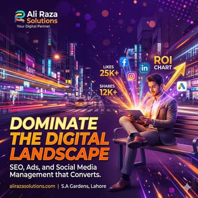 SEO Services, Domain & Hosting, Digital Marketing, Hosting, Shopify