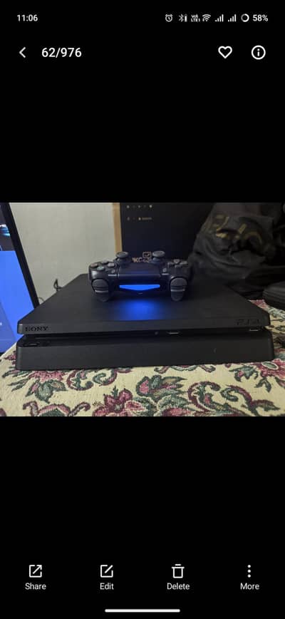 PS4 Slim jailbreak 500GB soft (v11.50) Games Installed