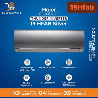 brand new Haier DC inverter untouch