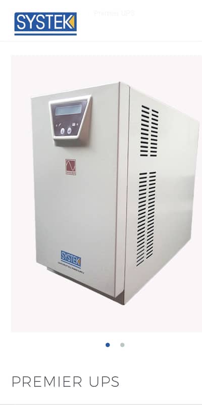 SYSTEK PREMIER UPS - Premium build quality