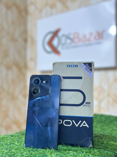 Tecno Pova 5 Pro 5gb 8gb Ram 256gb Storage With Box & Charger