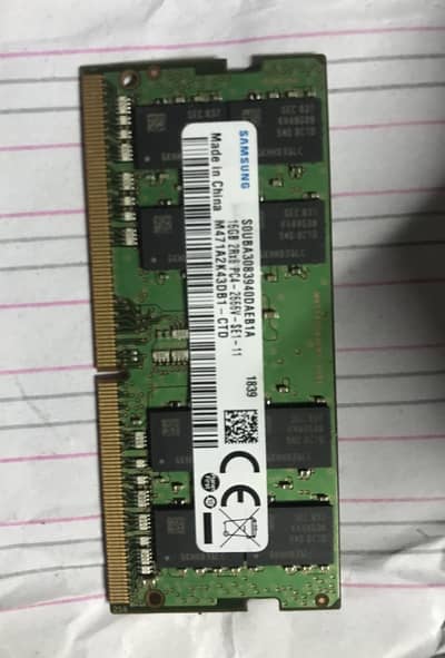 Pc4 Ram 16gb system pull brand Samsung