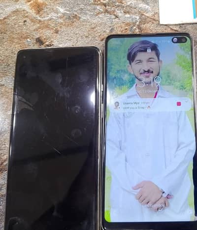 Samsung S10 plus 8/128 and One plus 8 12+12/256