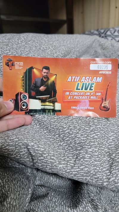 PSF25 Beats Atif Aslam Concert Pass