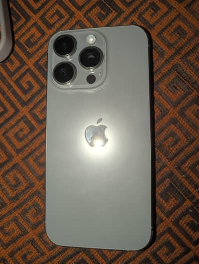 iphone 16 pro Jv 128 Gb(Natural Titanium)with box and original cable