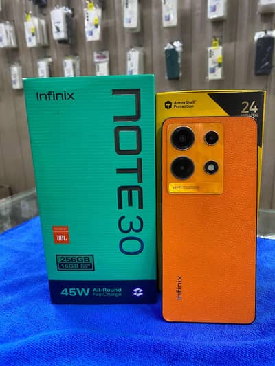 Infinix Note 30 8/256 with All accessories