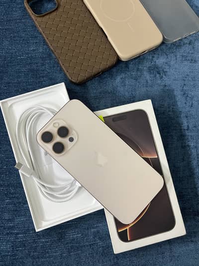 iPhone 16 Pro Max 256GB Non-PTA Factory Unlocked | LLA | 10/10