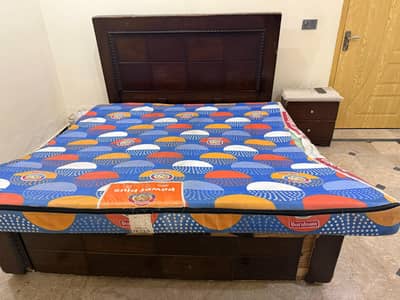 double bed and mattress for sale
