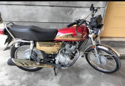 Honda CG 125 Special Edition Gold