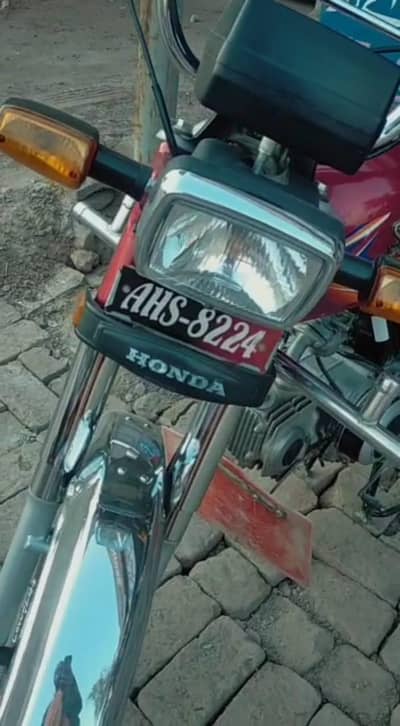 Honda 70 bike accident for sale