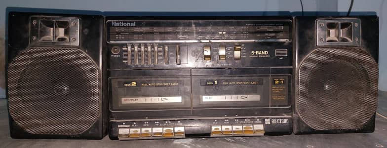 Tape Recorder Audio Cassette Player with Radio