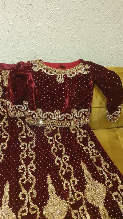 Bridal dress lehenga shirt dupatta formal