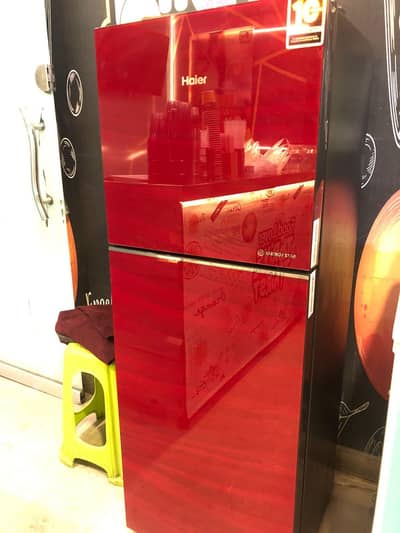 Haier 276 glass door E Star new model