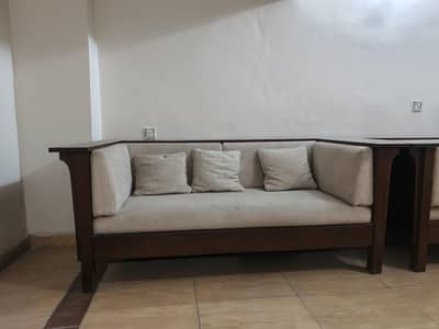 Luxury wooden Sofa