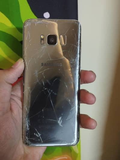 Samsung Galaxy S8 (PTA Approved) — Broken Panel, For Parts / Repair