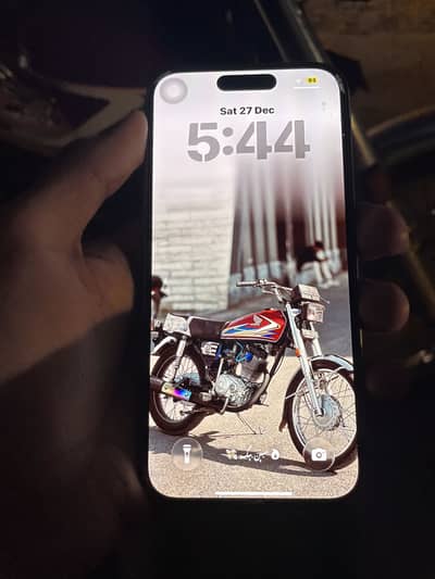 Iphone 15pro jv 512 natural with box