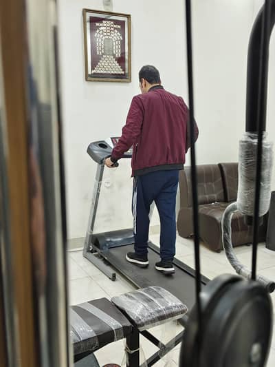 treadmill running machine almost slightly used