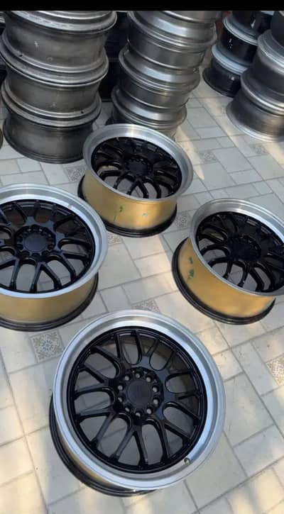 18" Inch F1R F21 Rims 5x100/114 Pcd. 8.5 JJ