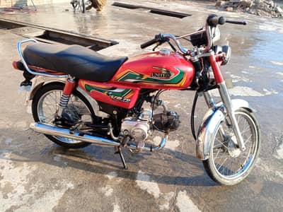 united 70cc urgent sale in good condition