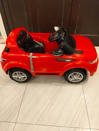 Remote control car slightly used only remote is out of order .