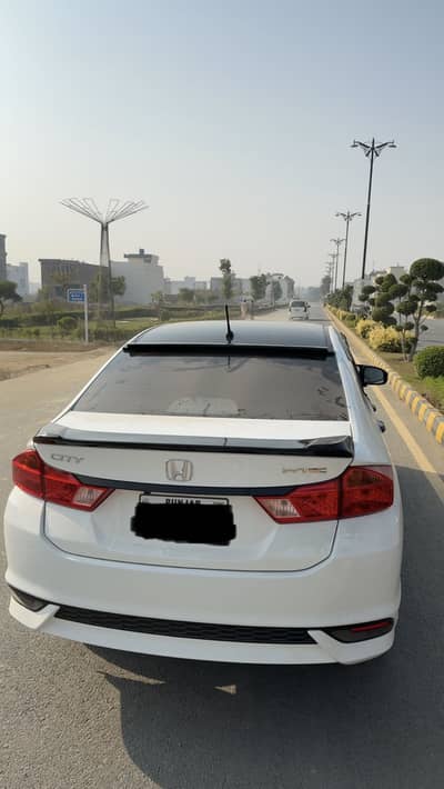 Honda city roof spoiler and trunk spoiler