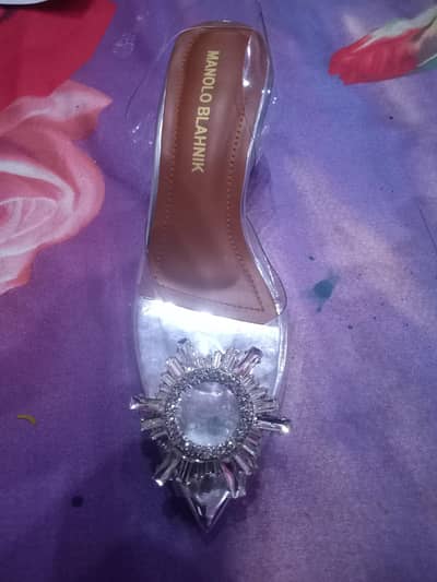 lady heel new silver
