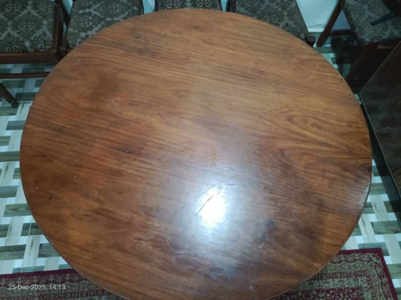 Dinning table with set 3